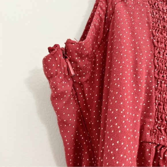 American Eagle Red Polka Dot Romper - Picture 4 of 7